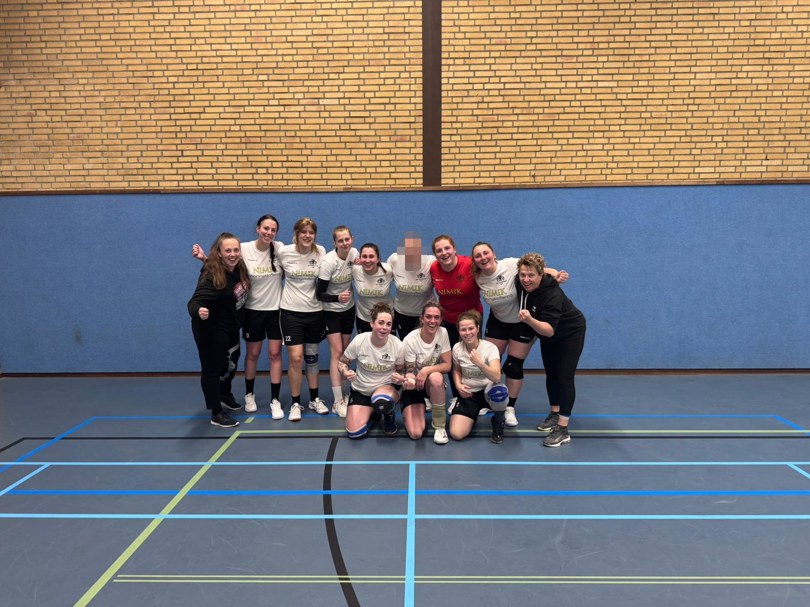 laatste wedstrijd Dames recreanten